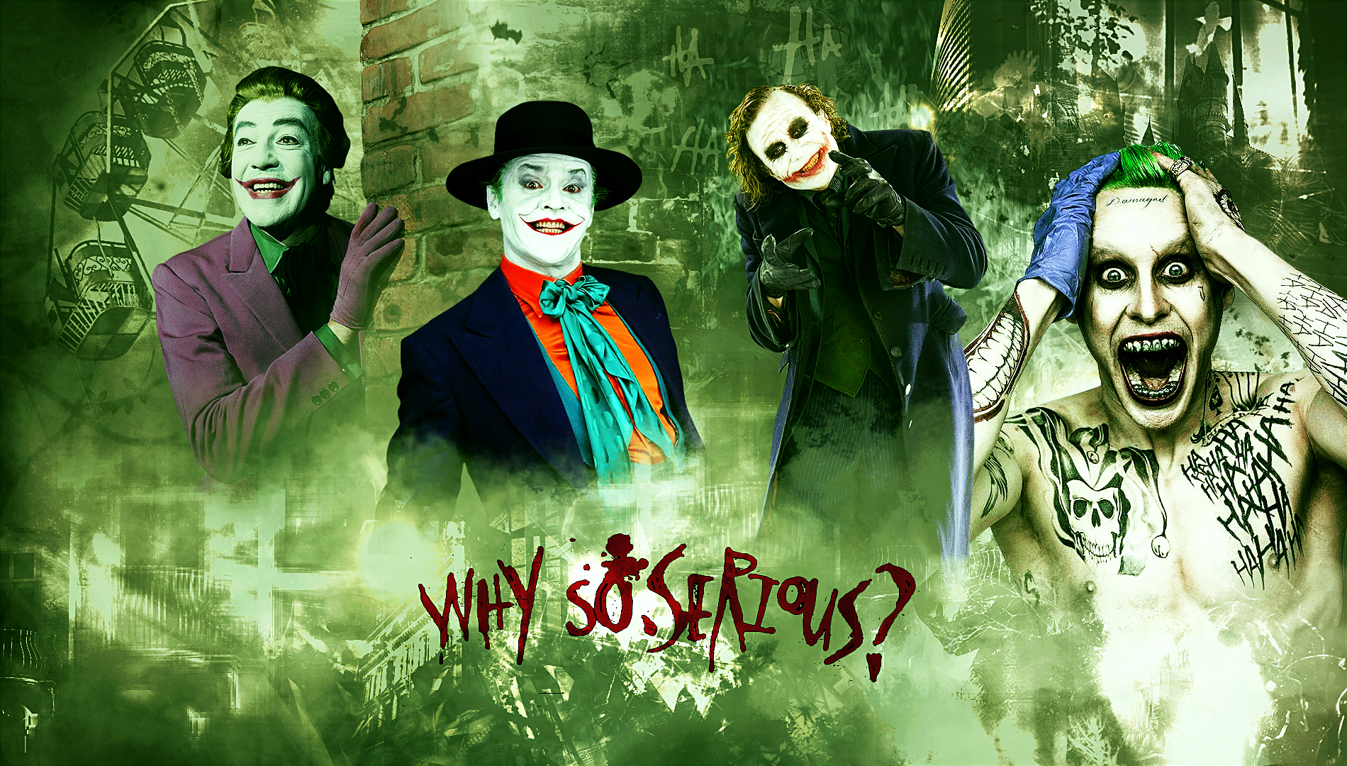Why So Serious By Super Fan Wallpaper Watch Art Movies