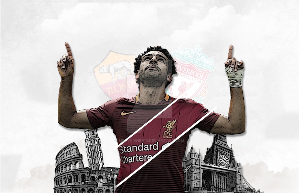Mohamed Salah Roma To Liverpool By Mrpunisher10