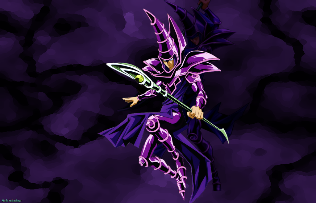 Yu Gi Oh Dark Magician Wallpaper By latios77