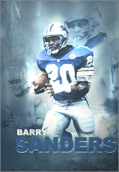 Pin Barry Sanders Sports Mobile Wallpaper