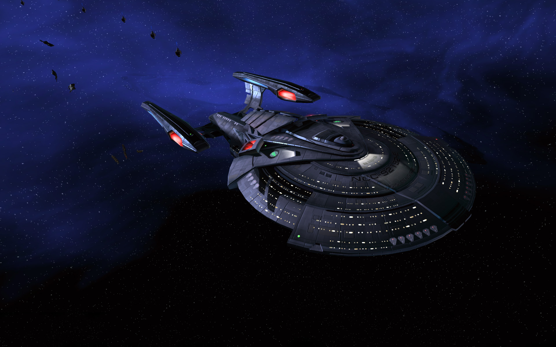 Screen Saver Voyager Trek Widescreen Star Wallpaper HD