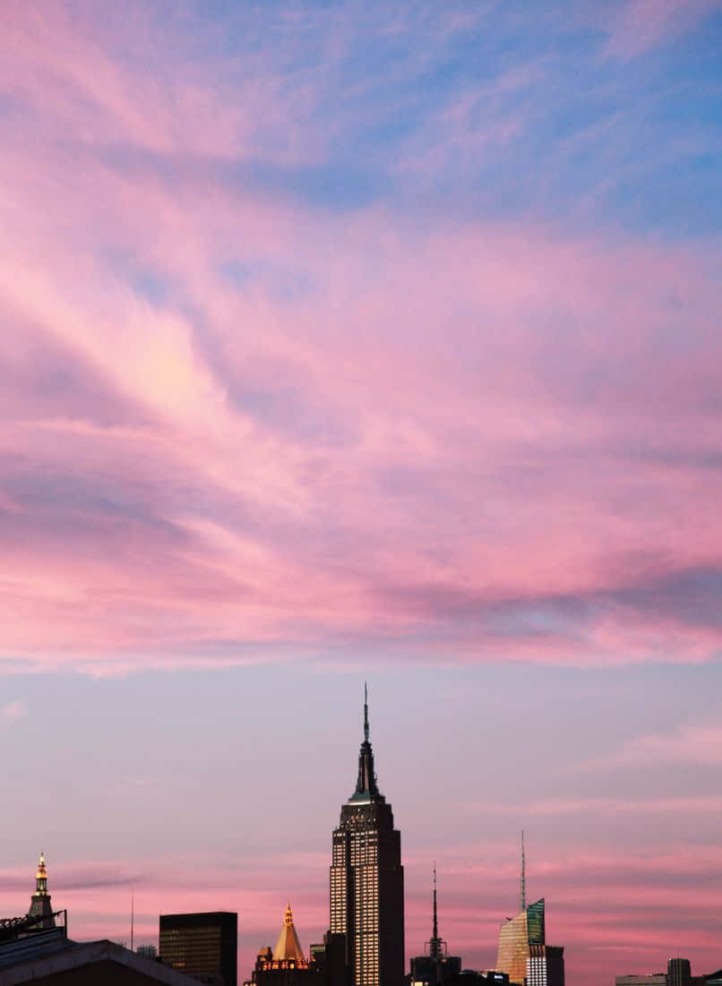 Pink City Wallpaper