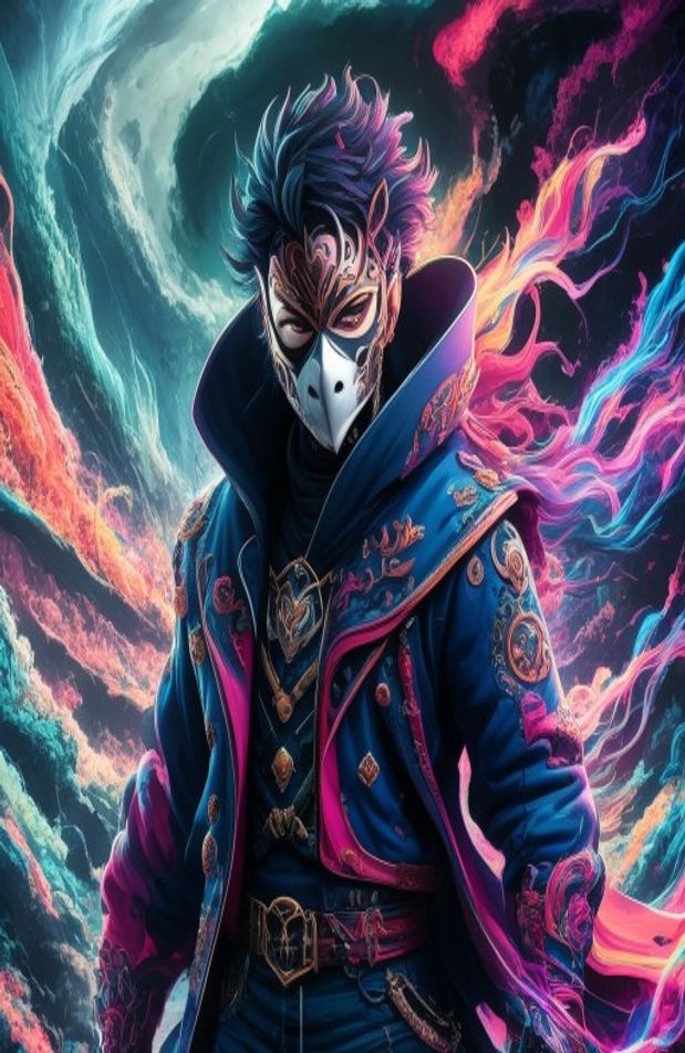 Anime With Mask Wallpaper