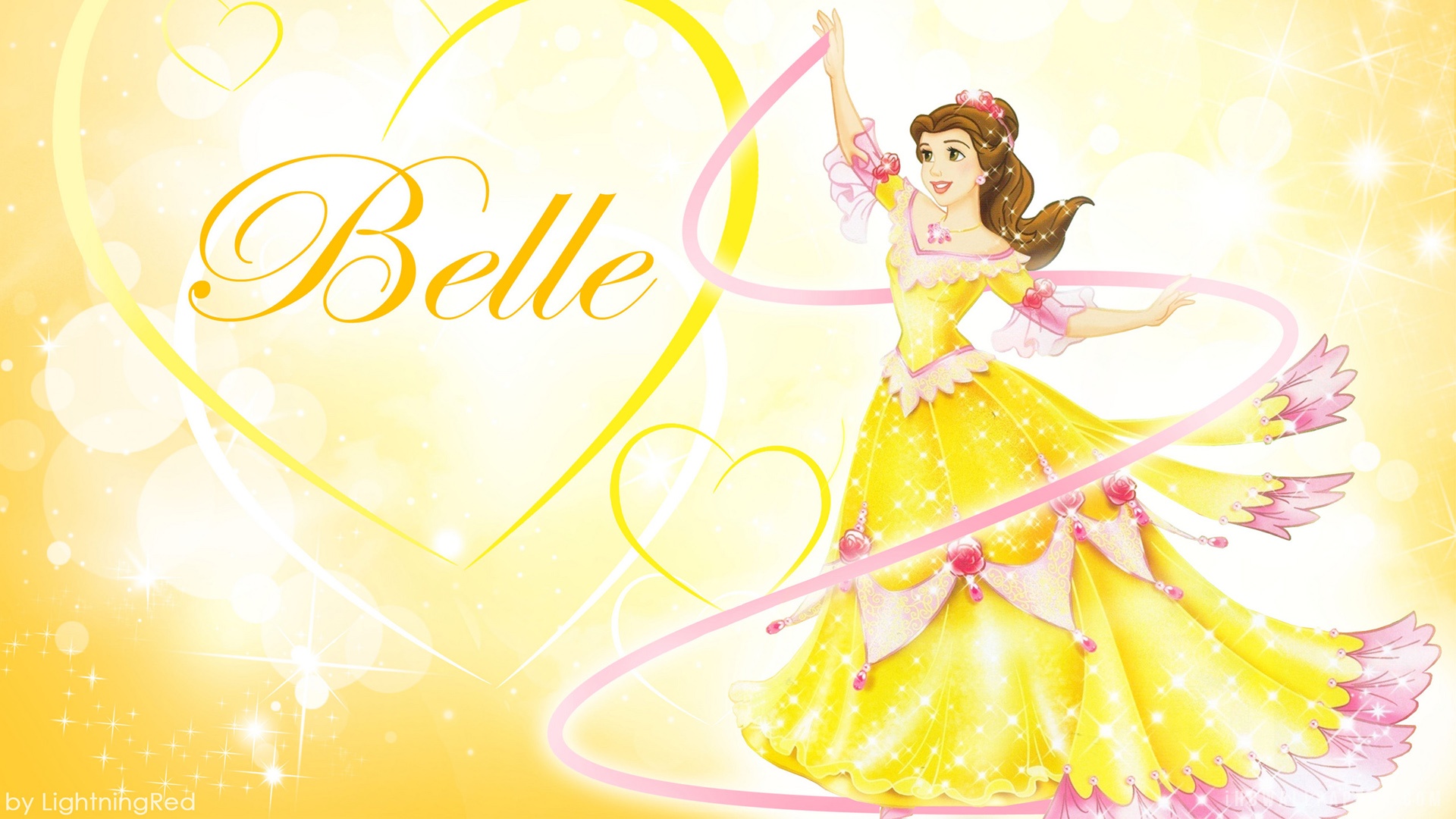 Disney Princess Belle HD Wallpaper IHD
