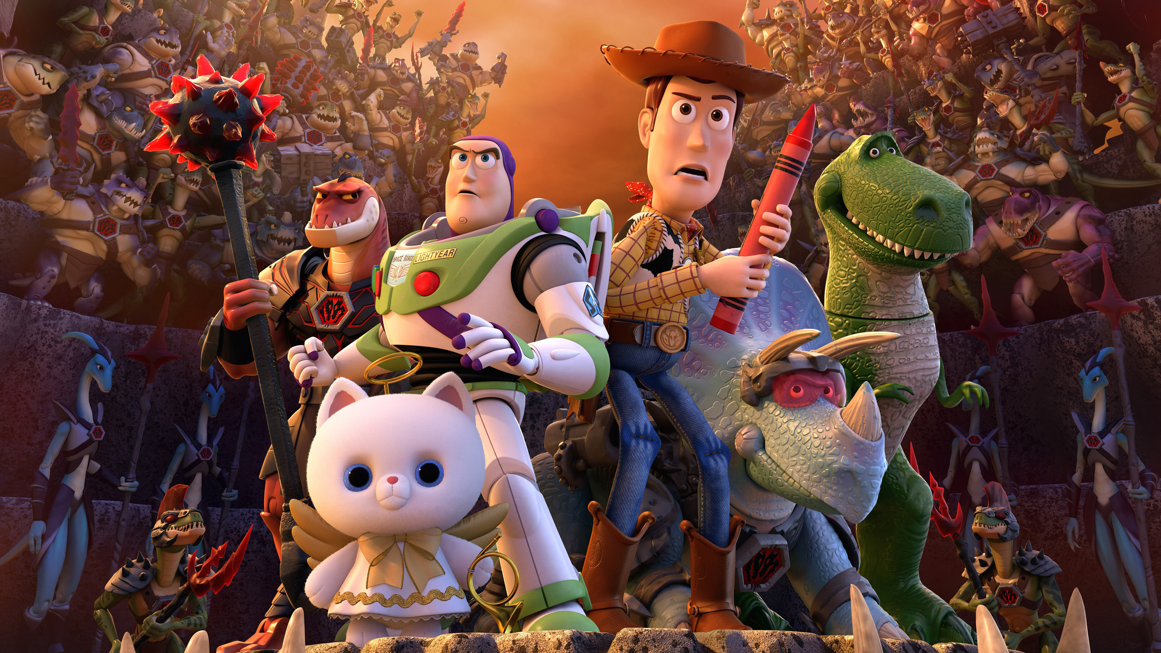 Toy Story Characters UHD 4k Wallpaper