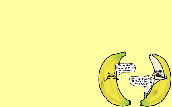 Food Bananas Natalie Dee Wallpaper Humor