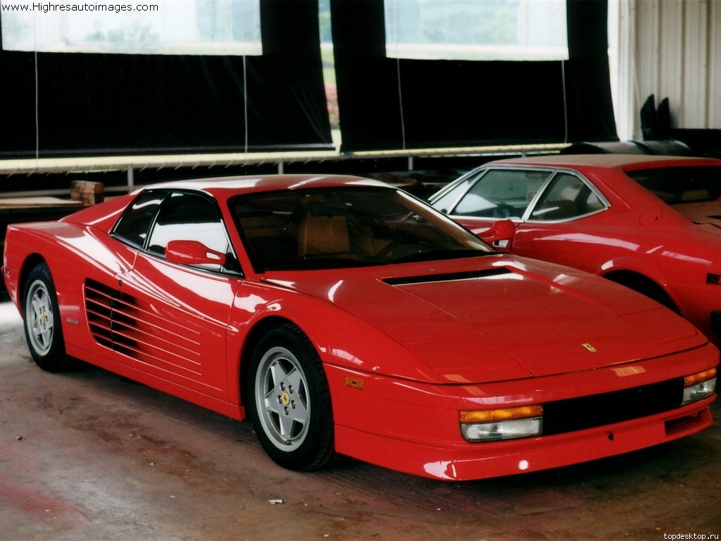 Testarossa Ferrari Auto Wallpaper Topdesktop Org