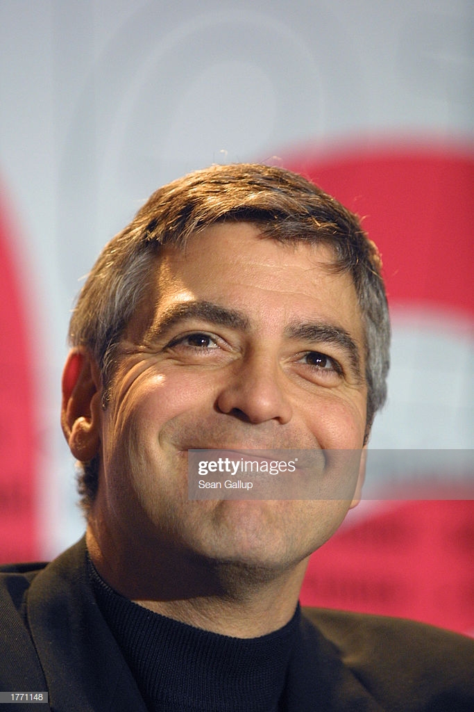 Actor George Clooney Attends A News Conference For The Film