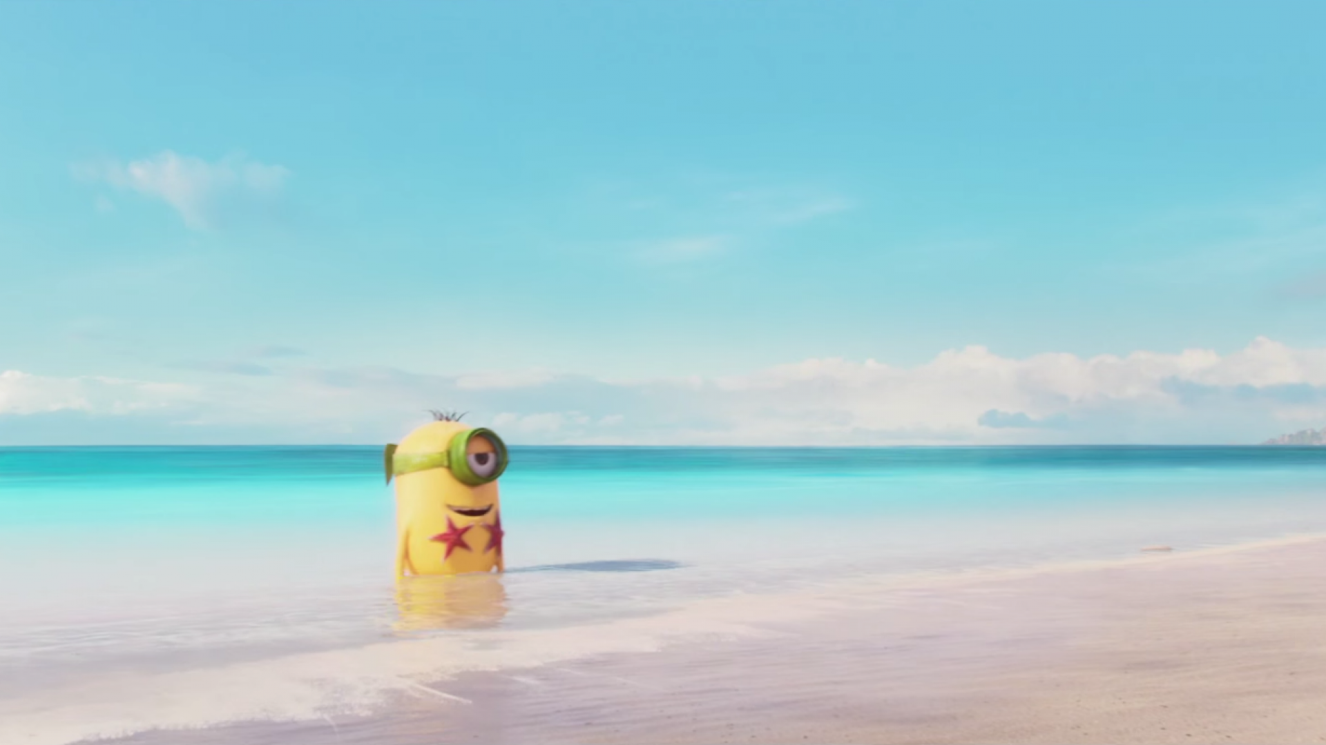 Beach Bikini Minion 1080p Wallpaper Minions