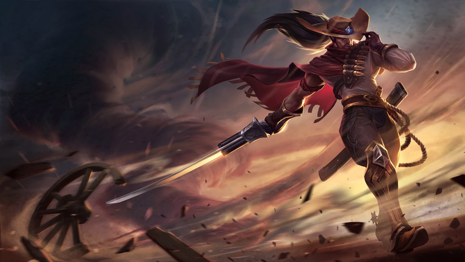 Yasuo High Noon Lol HD Wallpaper For