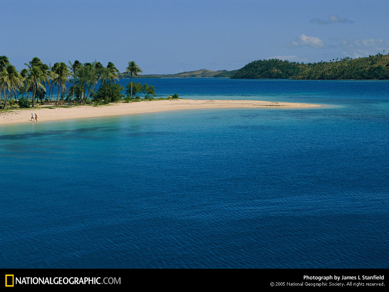 Fiji Is A Nation Of Islands Many Them Are Low Coral Or Limestone