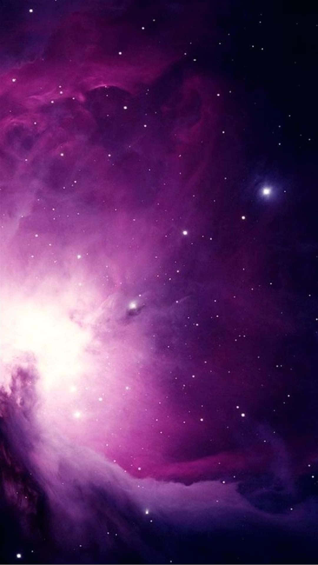 Stay Connected With The Purple Phone Wallpaper