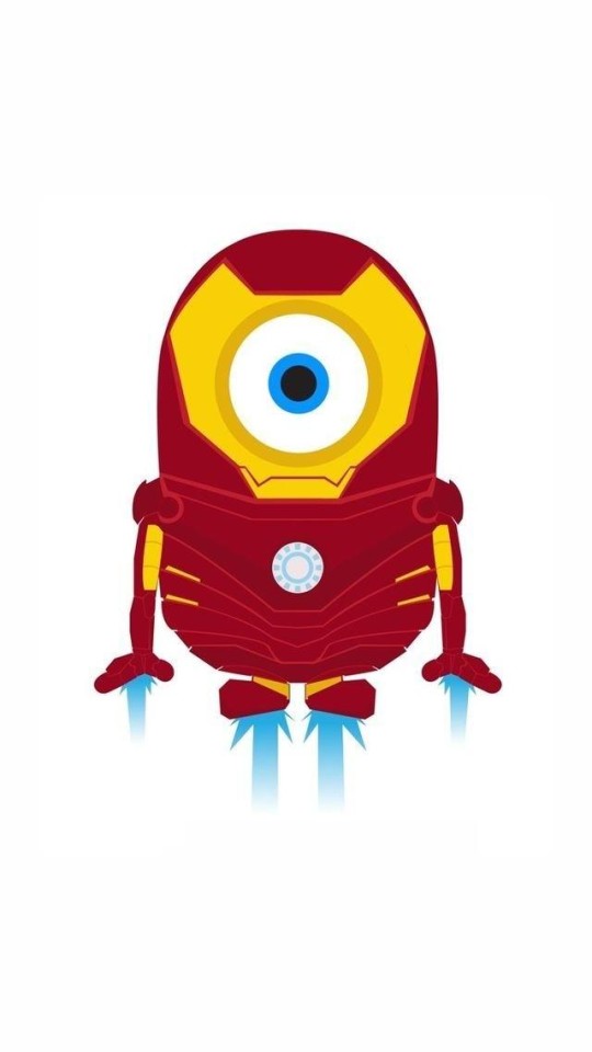 Minion Iron Man Wallpaper iPhone