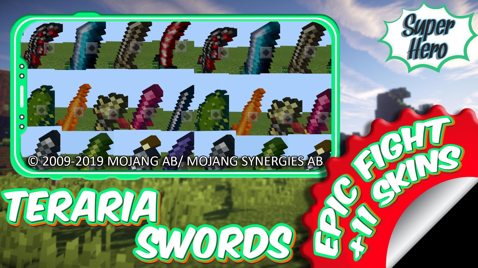Mod Teraria Swords New Skins For Android Apk