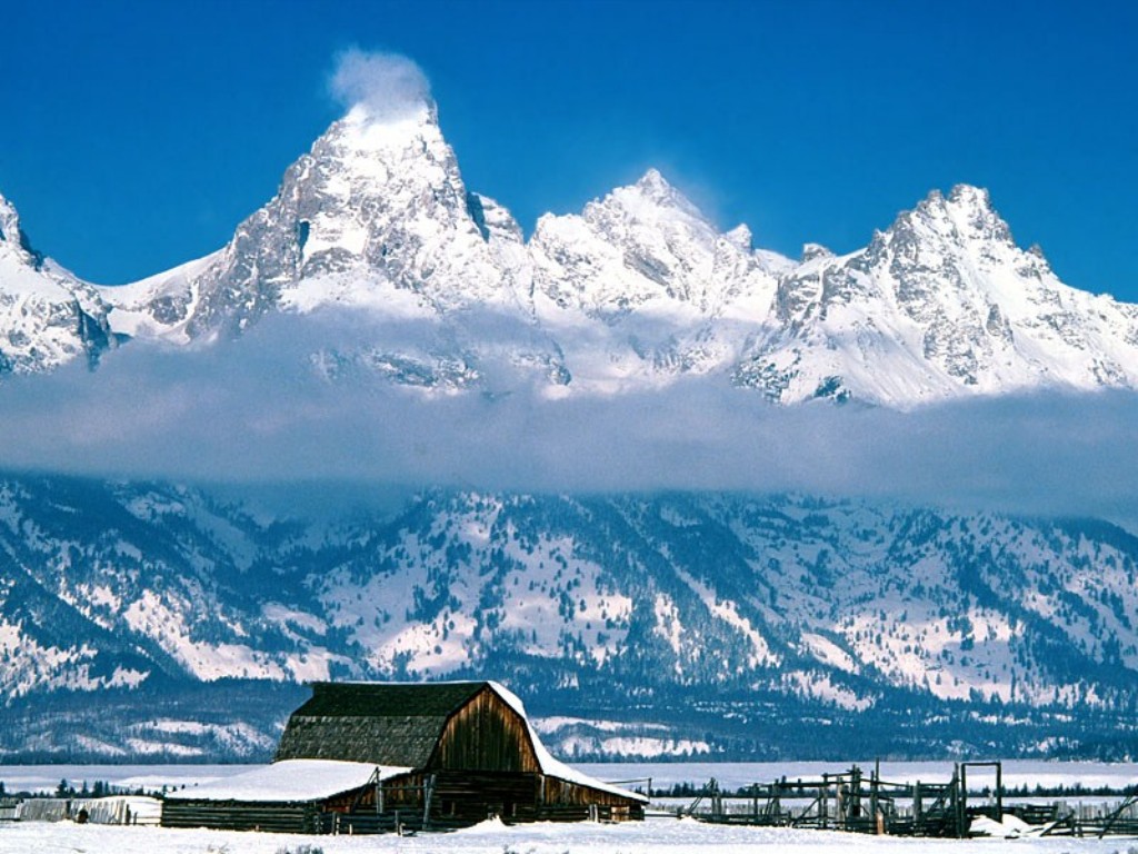 Snow Capped Grand Tetons Wyoming I Have Visted Here
