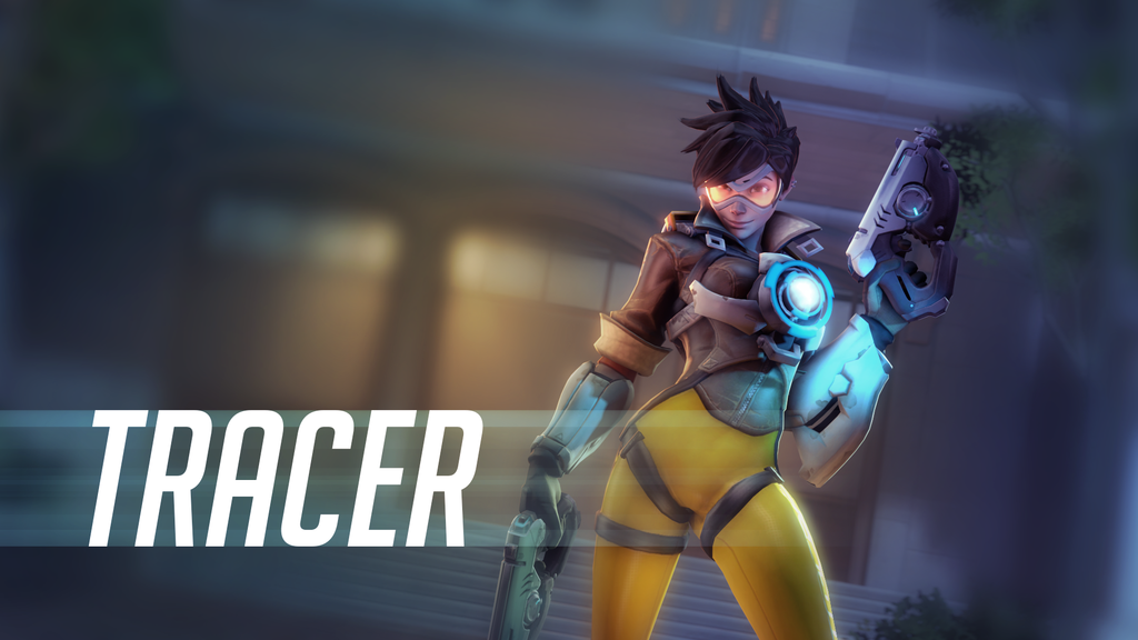 Overwatch Tracer Wallpaper 1 by Ferexes