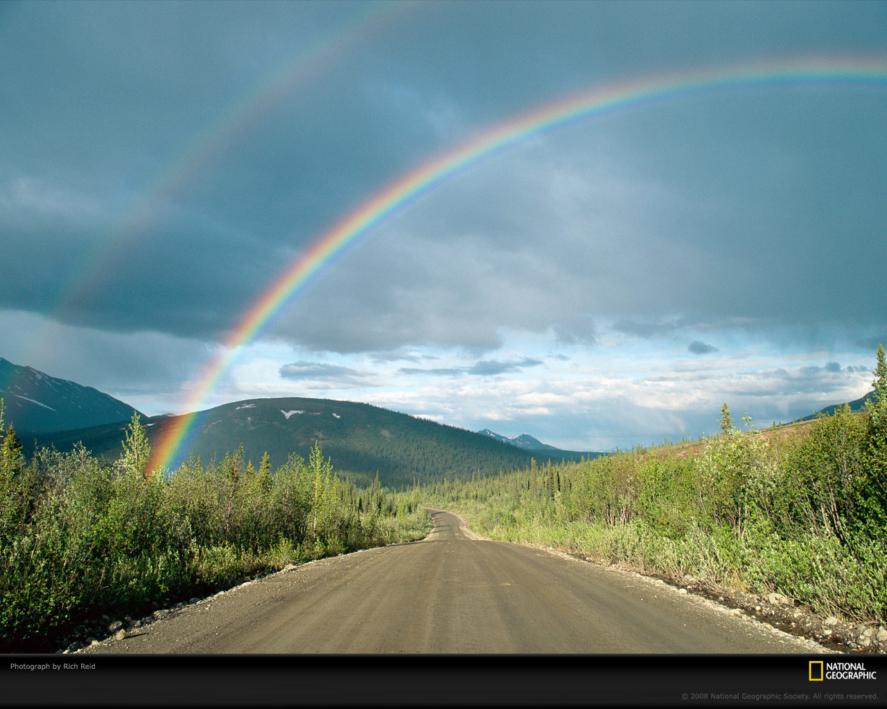 Rainbow Wallpaper From National Geographic Ginva