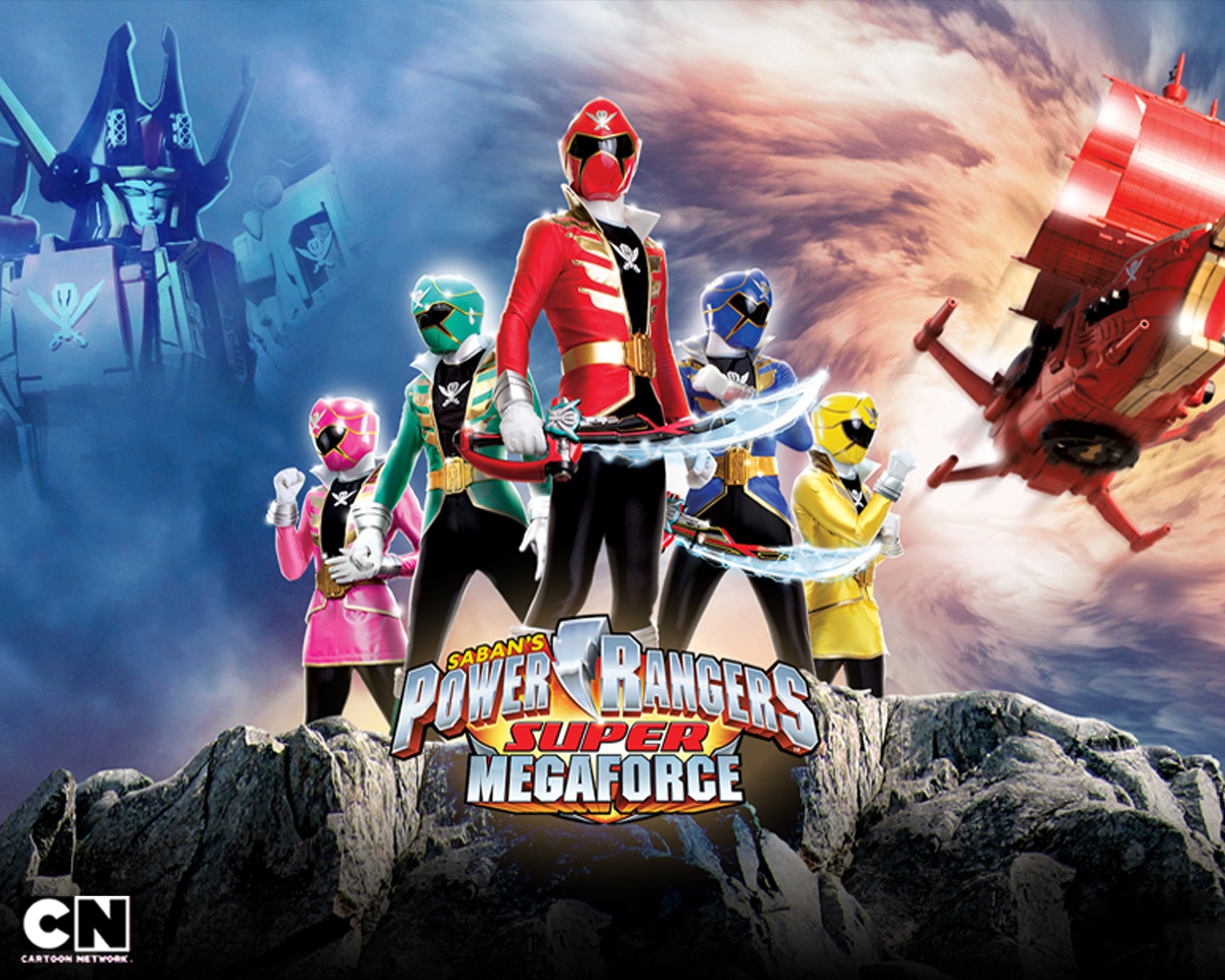 S De Power Rangers Super Megaforce Wallpaper