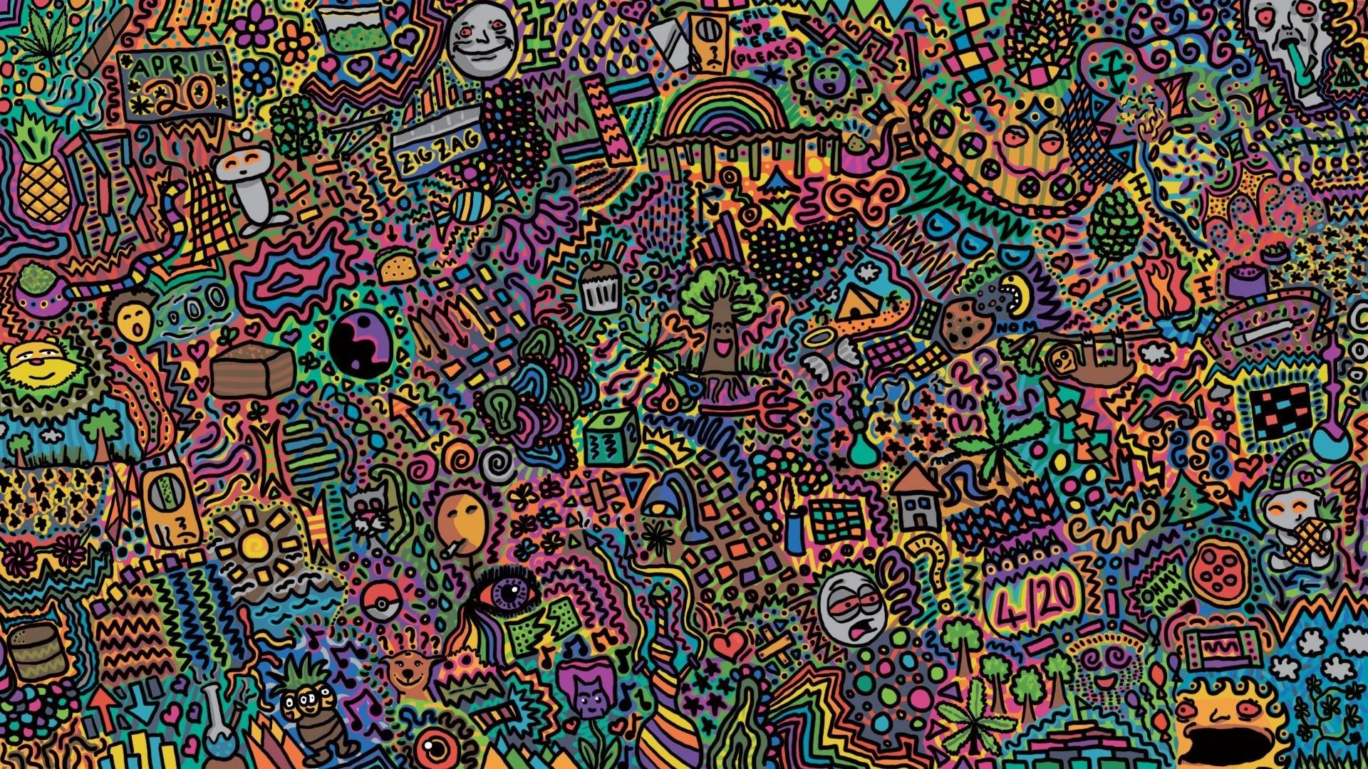 4k Psychedelic Wallpaper