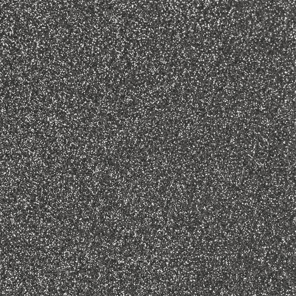 Styletech Glitter Glossy Permanent Vinyl Dark Grey