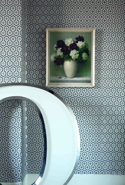 Hicks Hexagon   Cole Sons available at walnut wallpaper wallpaper