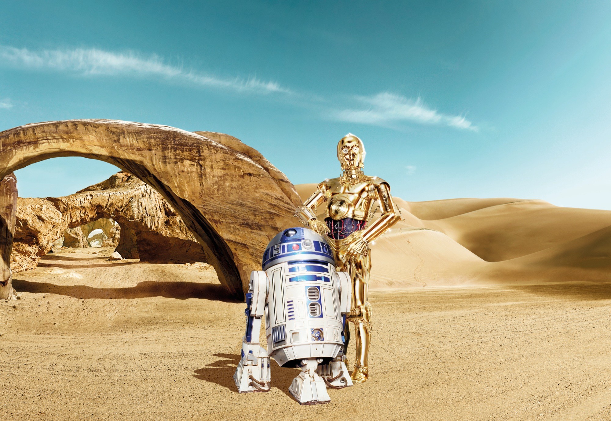 C3po And R2d2 Wallpaper Image