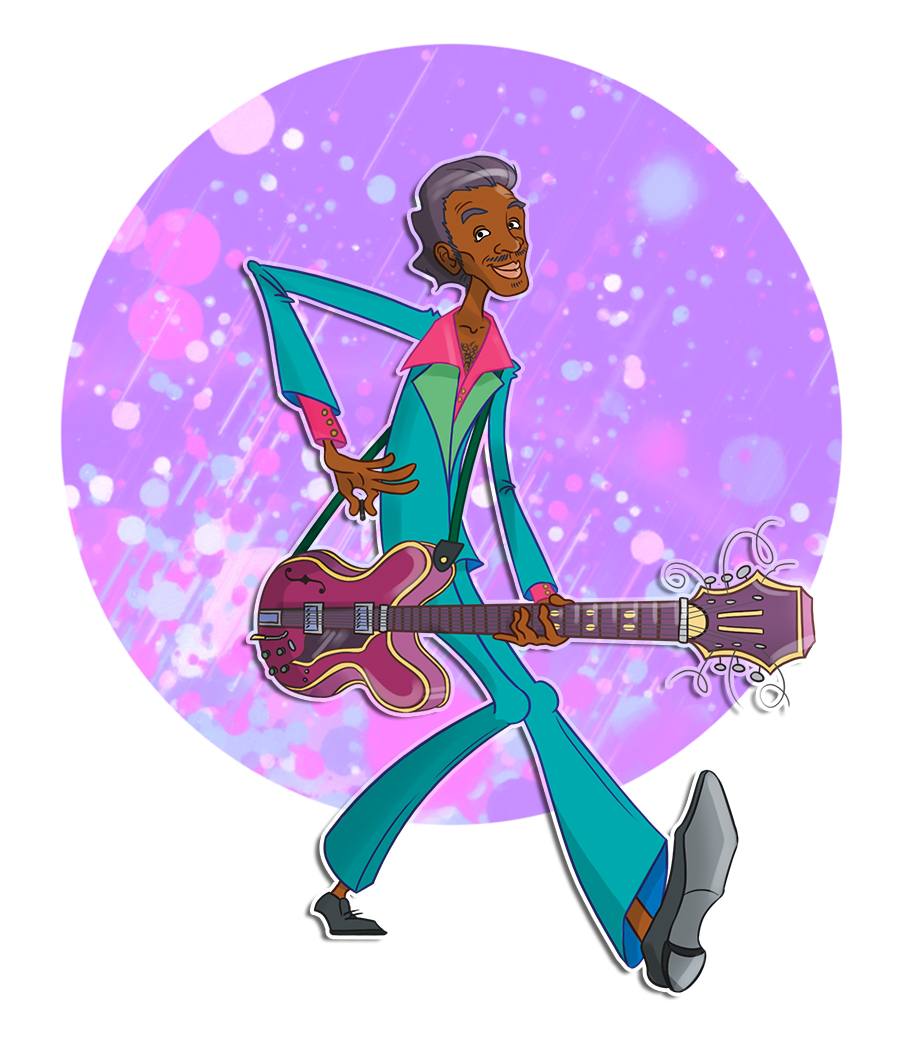 Chuck Berry By Mustaphaix