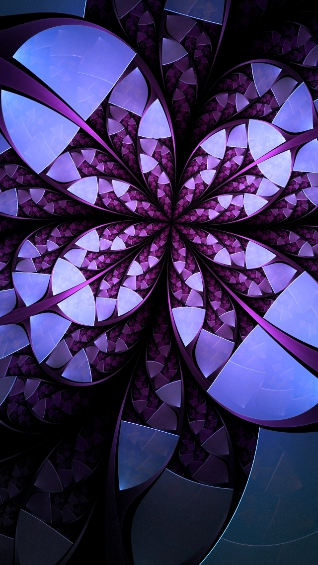 Flower Design Art iPhone 5s Wallpaper