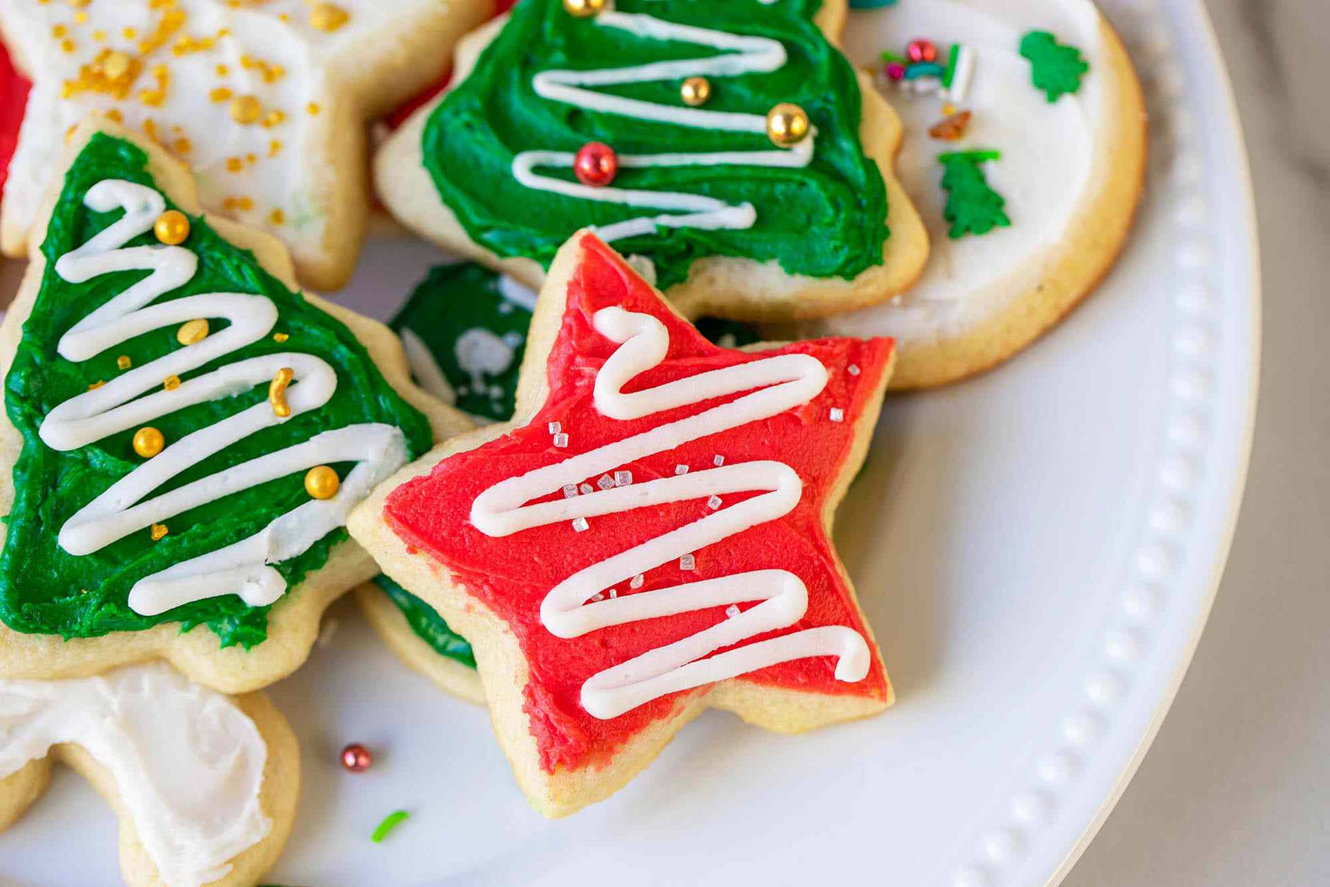 Christmas Cookies Wallpaper