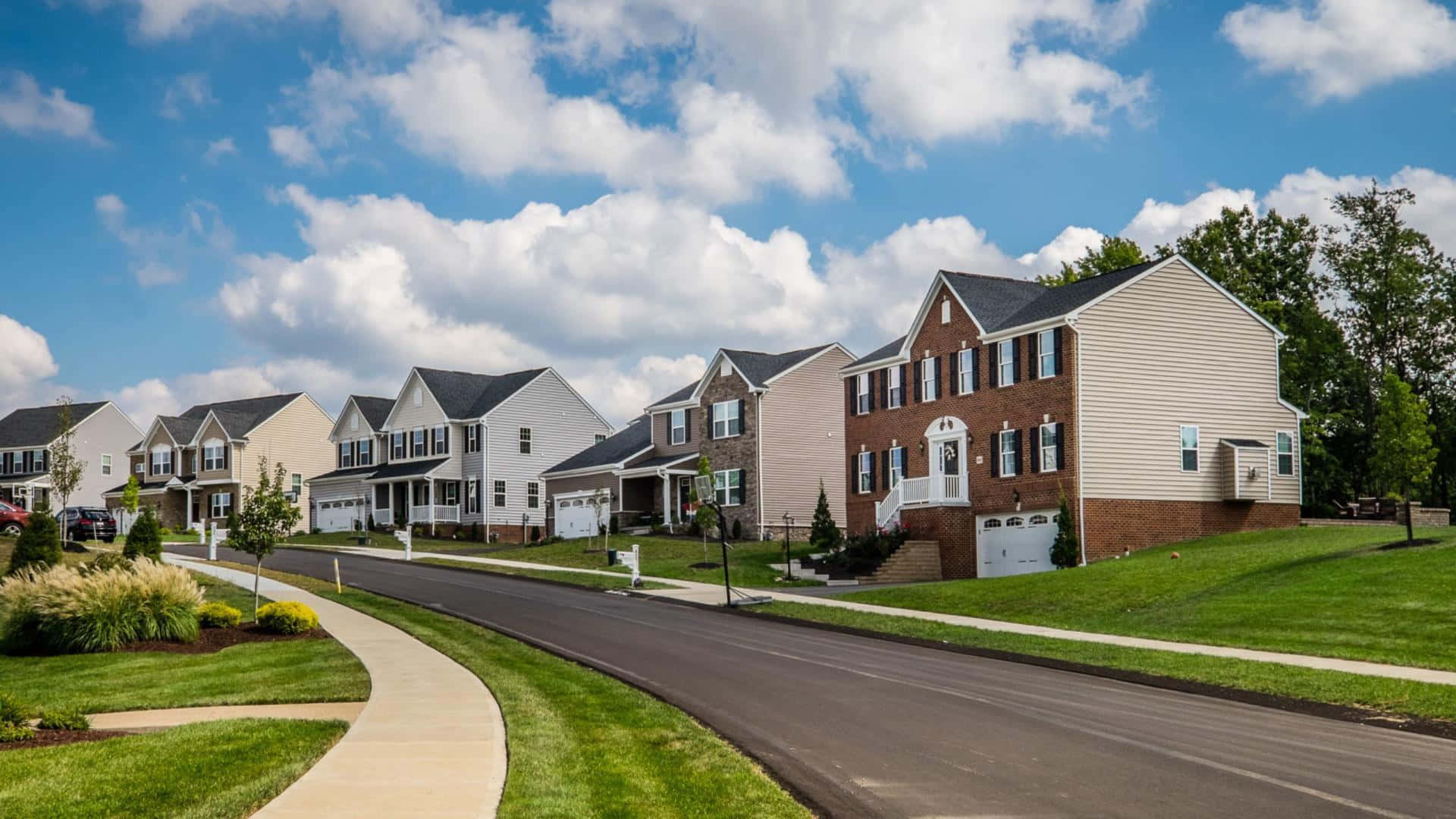 Neighborhood Background Wallpaper
