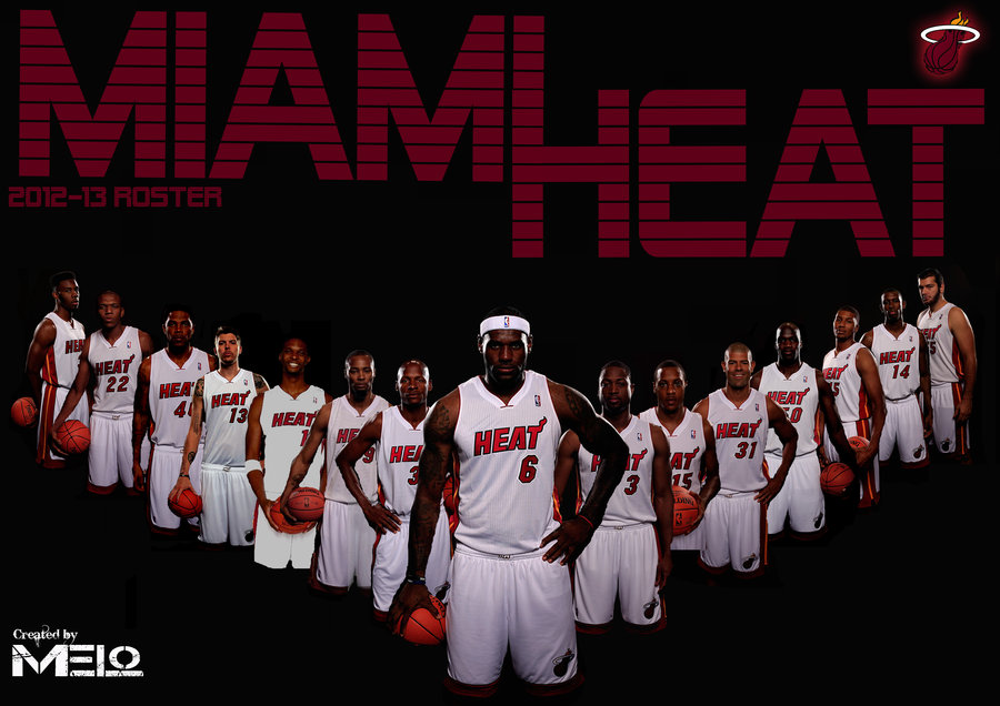 Miami Heat Roster By Carmelosidd