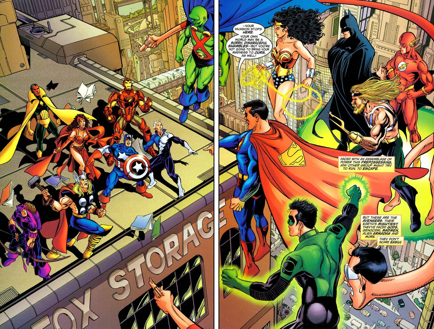 DC Vs Marvel Wallpapers