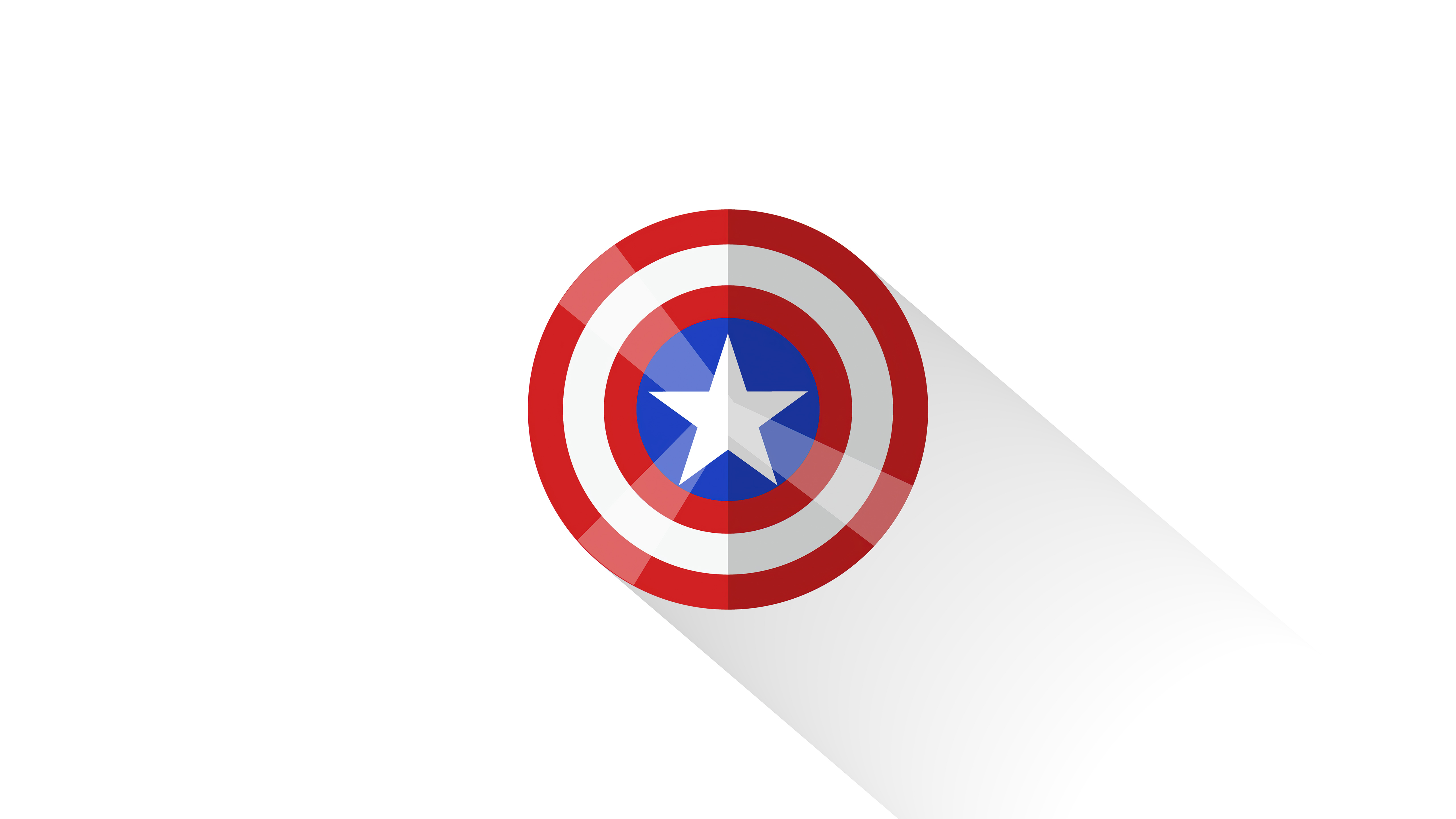Captain America Shield Minimal 5k Wallpaper HD Superheroes 4k Image