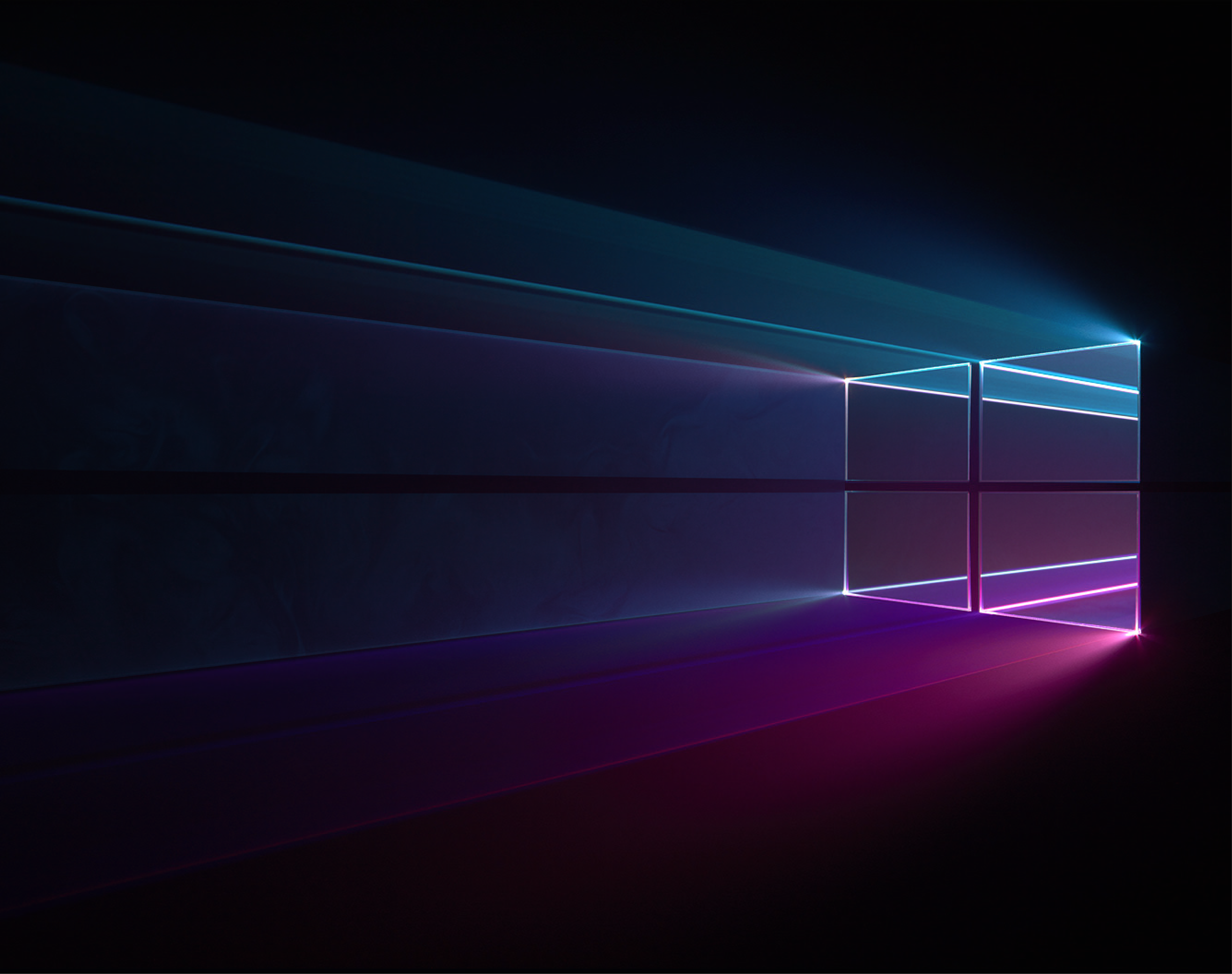 Windows Logo Default Background Wallpaper