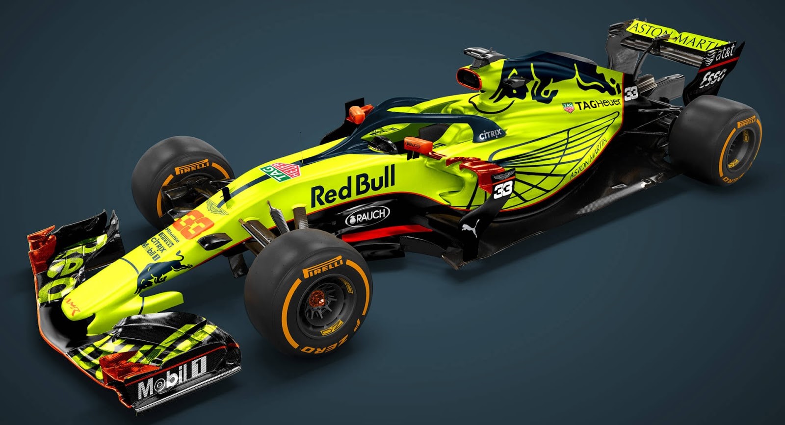 Aston Martin Red Bull S Rb14 F1 Render Ms