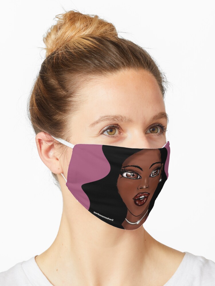 Swoop Blush Background Mask By Artbecomesher2