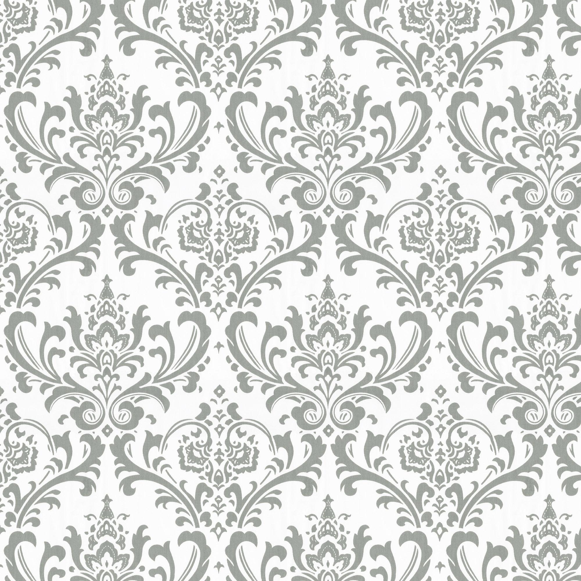 Gray And White Damask Fabric HD Walls Find Wallpaper