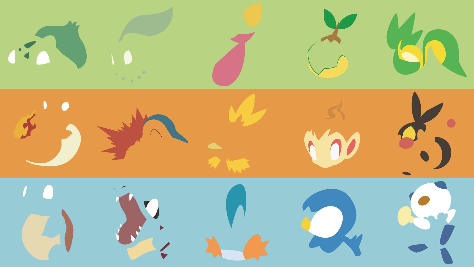 The Starter From Oldest To Pokemon Wallpaper