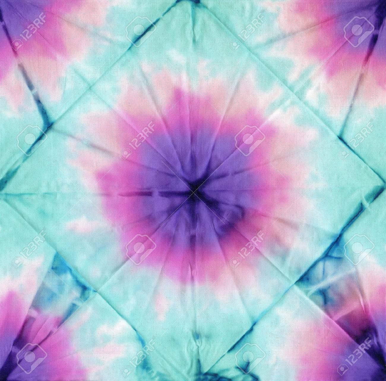 Tie Dye Fabric Texture Background Stock Photo Picture And Royalty