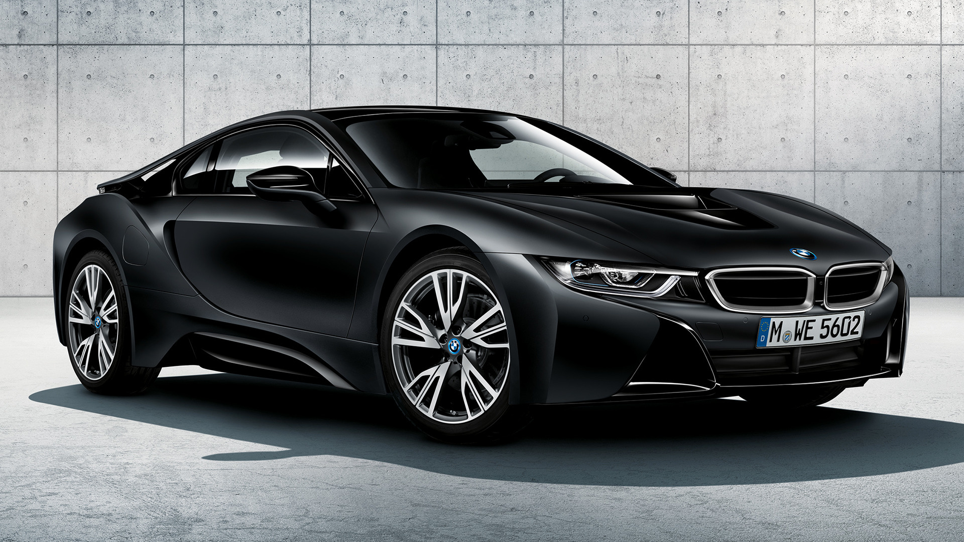 Bmw I8 Protonic Frozen Black Edition Wallpaper And