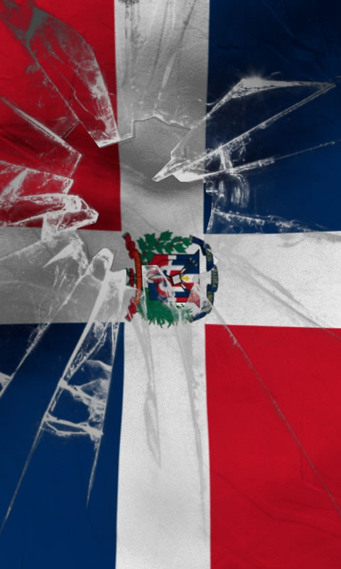 Dominican Republic Flag Lwp Android Live Wallpaper