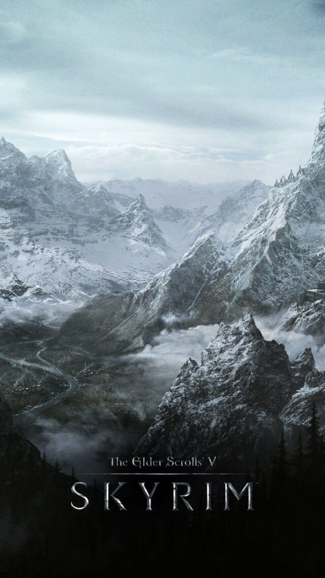 Skyrim iPhone Wallpaper