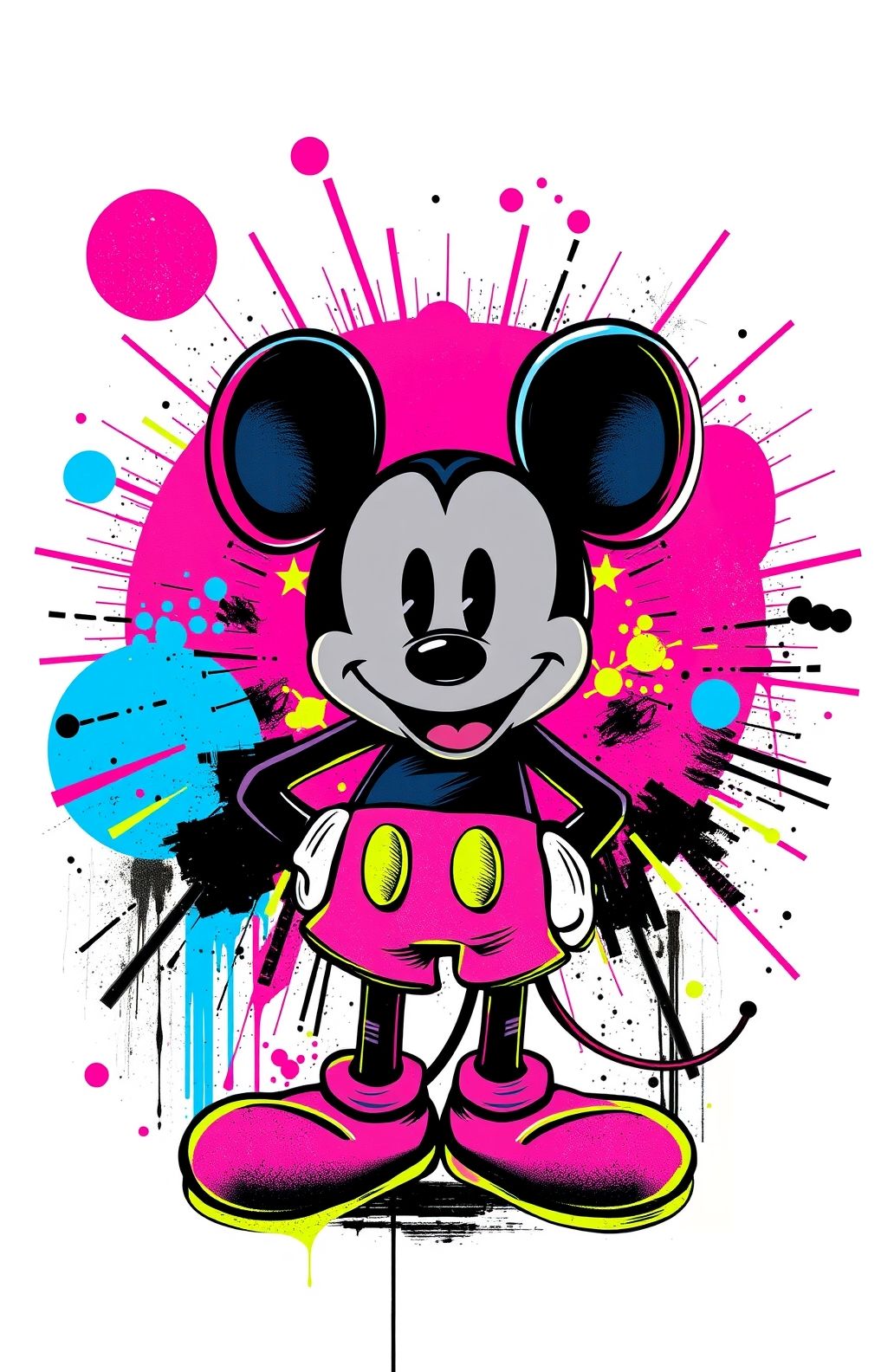 Mickey Mouse Dope Wallpaper