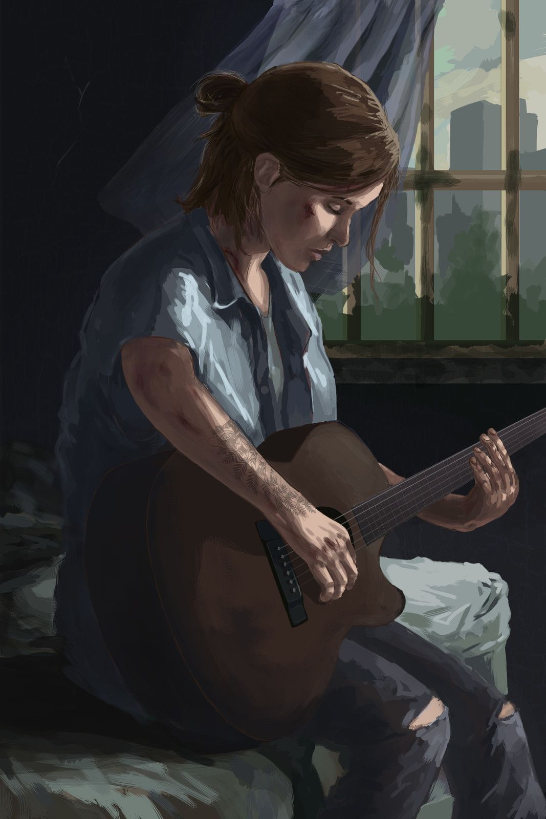 Ellie From The Last Of Us Part An Molica On Artstation At S