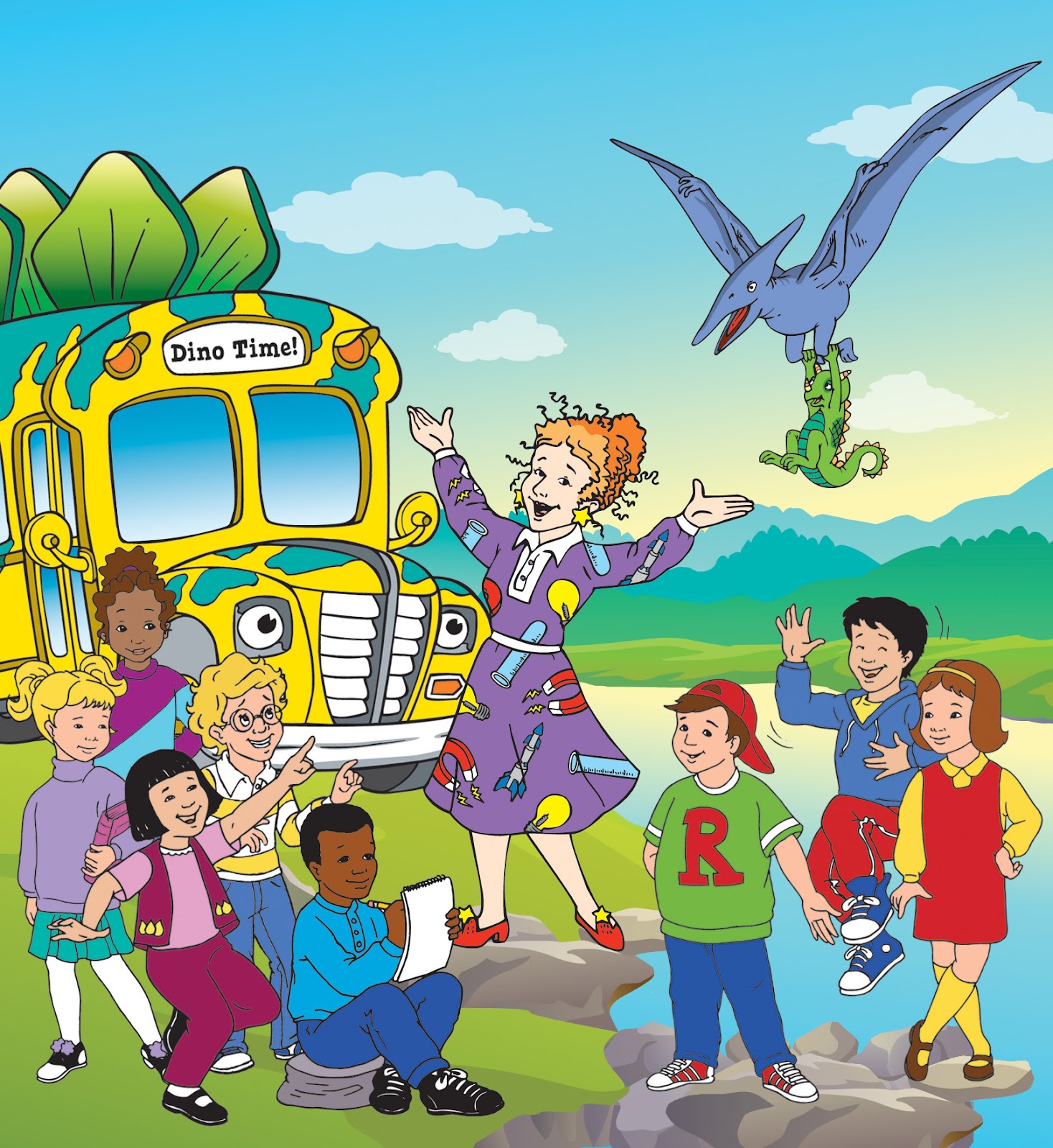 Memorable Tv Image The Magic School Bus HD Wallpaper And
