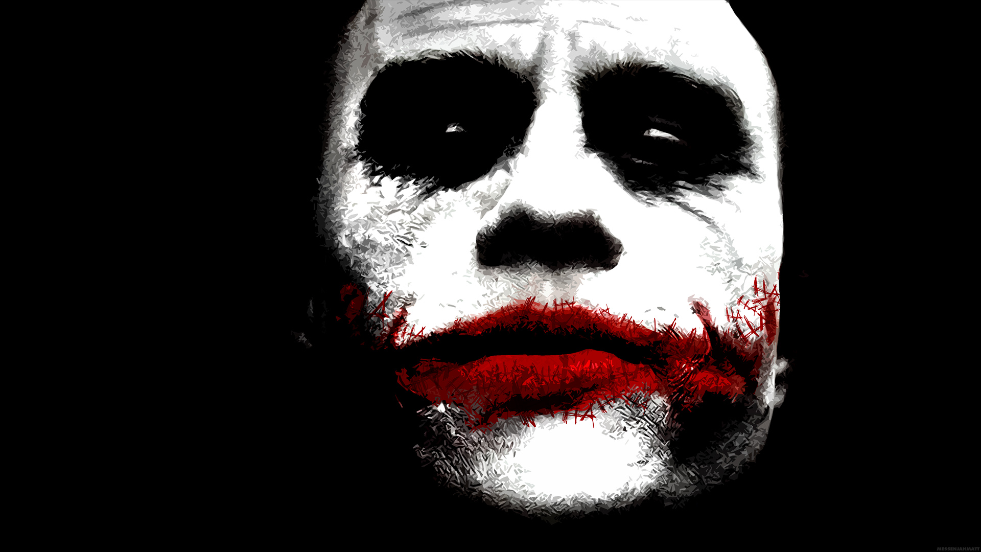 Romero Dark Knight Guas N Heath Ledger Jack Nicholson Joker The