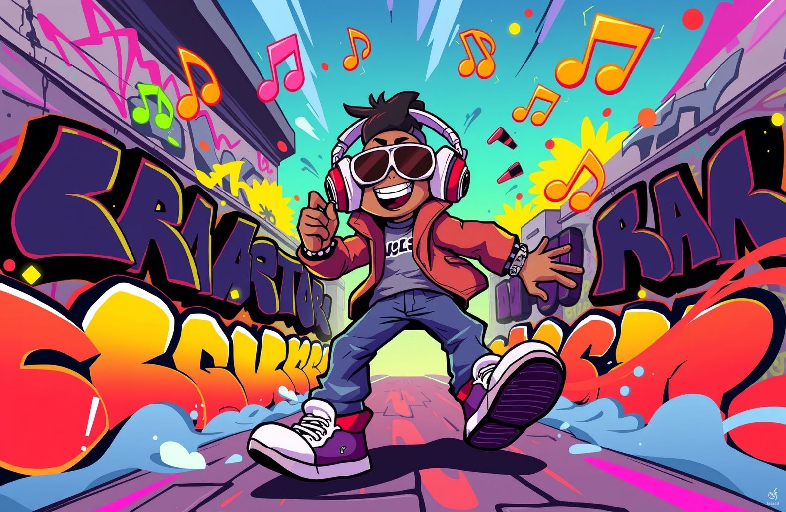 Rapper Cartoons Wallpaper
