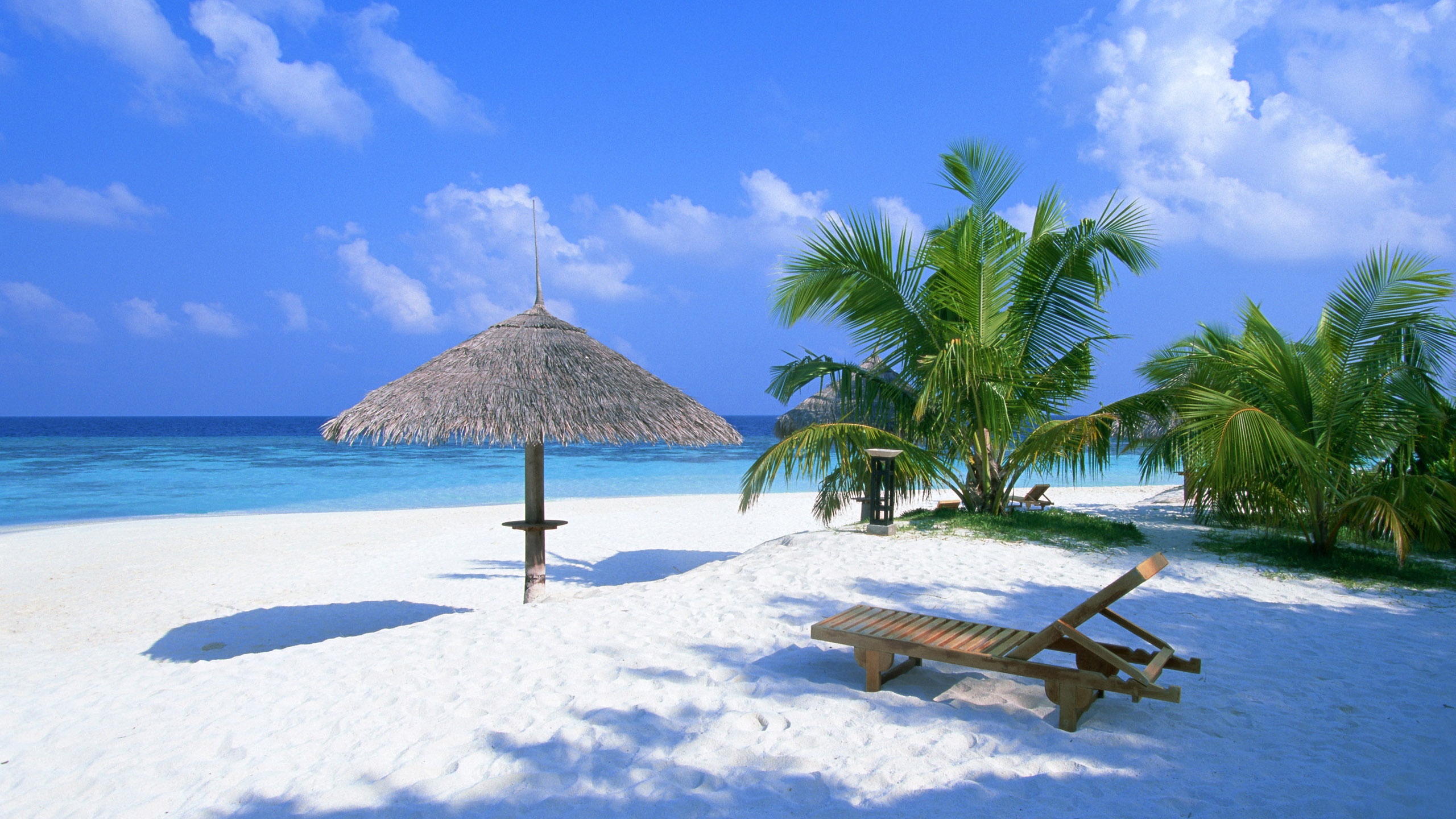 Wallpaper Holiday Beach Chairs And