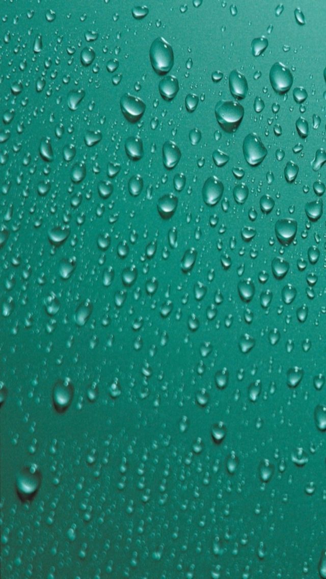 Water Drops iPhone Wallpaper Background