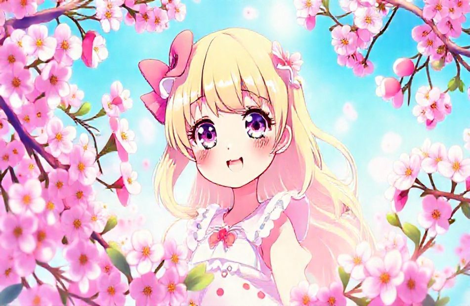 Cute Anime Girls HD Wallpaper